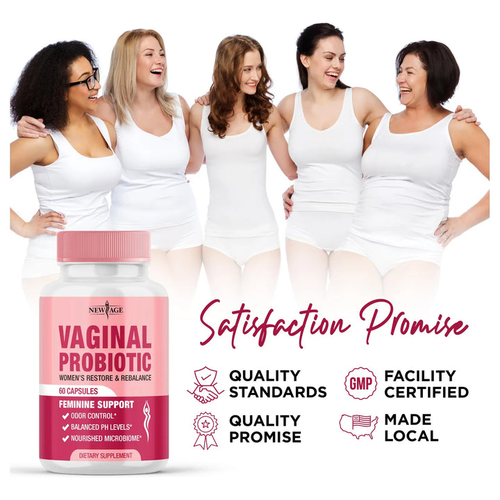 Probióticos Vaginales Femeninos Con Prebióticos Extracto De - Imagen 6
