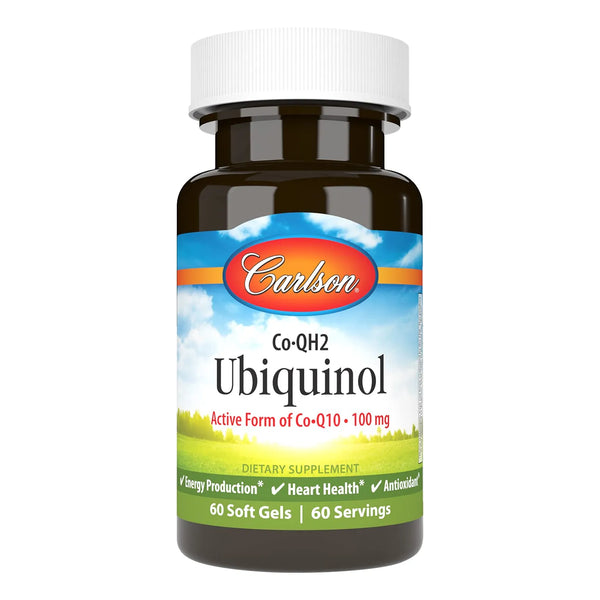 Co-qh2 Ubiquinol 100 Mg Energía Salud Corazón Antioxidante 6 - Imagen 1
