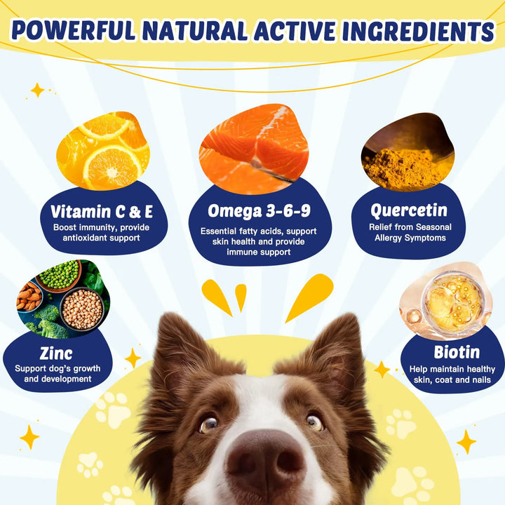 Aceite De Salmón Omega 3 Para Perros Mejora Piel Pelaje Aliv - Imagen 2