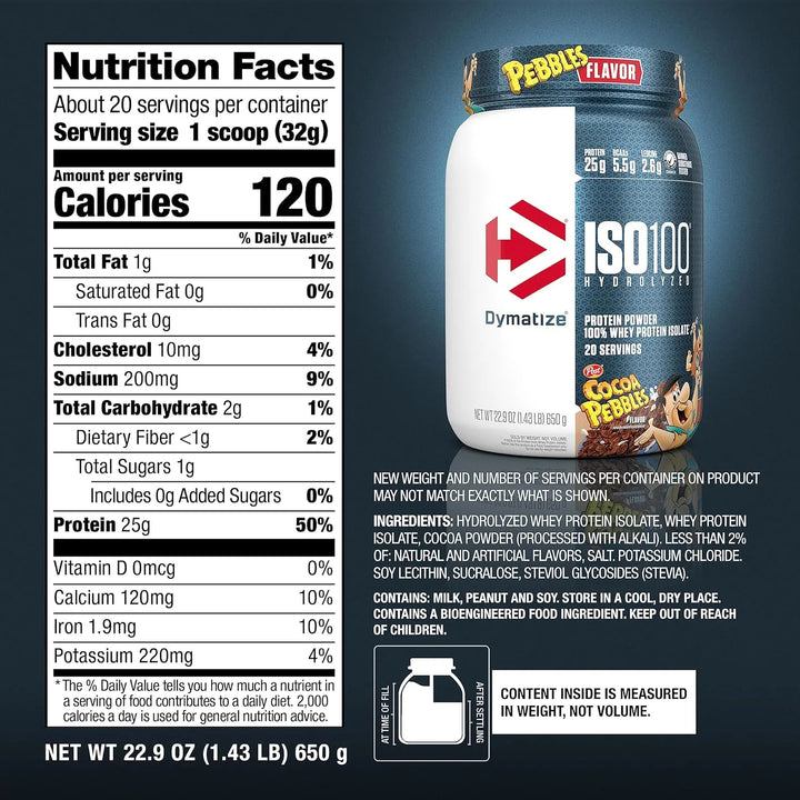 Proteína Hidrolizada Aislado Suero 25 G 5.5 G Bcaa Absorción - Imagen 6