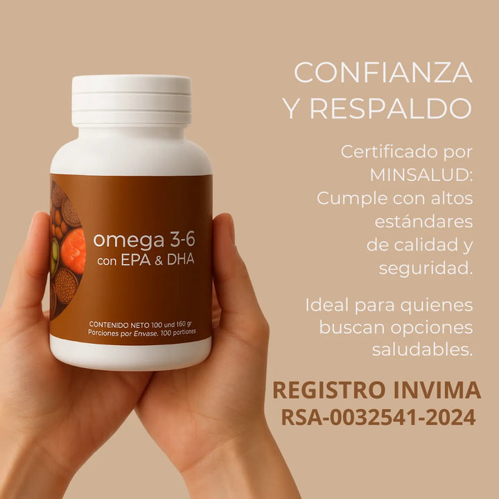 Omega 3, 6 & 9 Epa Dha 1300mg Puro N/a - Imagen 6