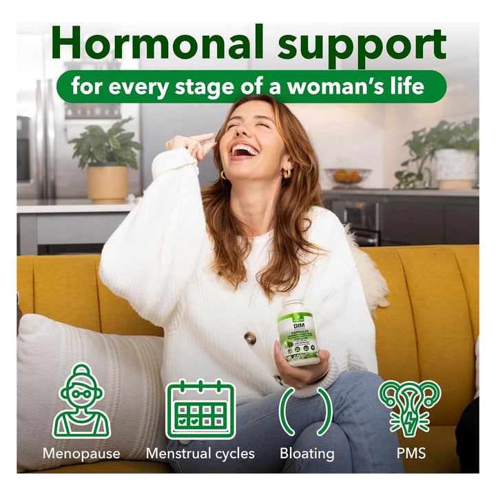 Estrógeno Diindolilmetano Para Armonía Hormonal Salud De La - Imagen 2