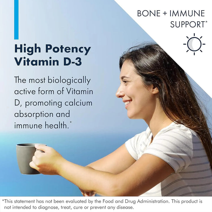 Vitamina D3 10,000 Ui Para Inmunidad Estado De Ánimo Y Apoyo - Imagen 4