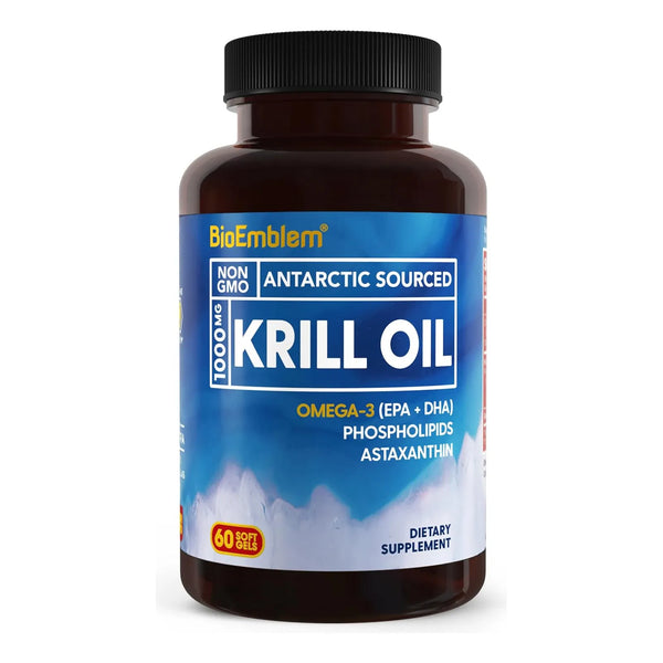 Aceite De Krill Antártico 1000 Mg Omega-3 Alto En Epa Dha As - Imagen 1