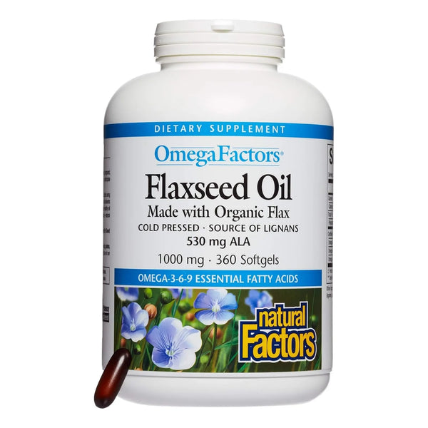 Aceite De Linaza Omega 3 6 9 360 Capsulas Blandas Salud General