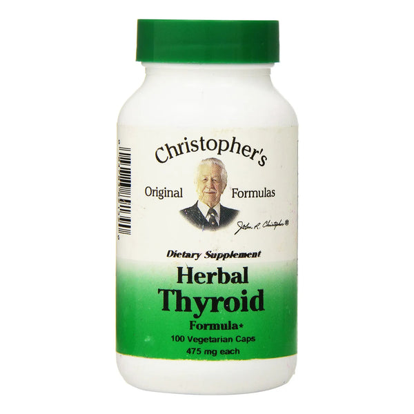 Fórmula Herbal Para Tiroides 100 Cápsulas Contenido Natural - Imagen 1
