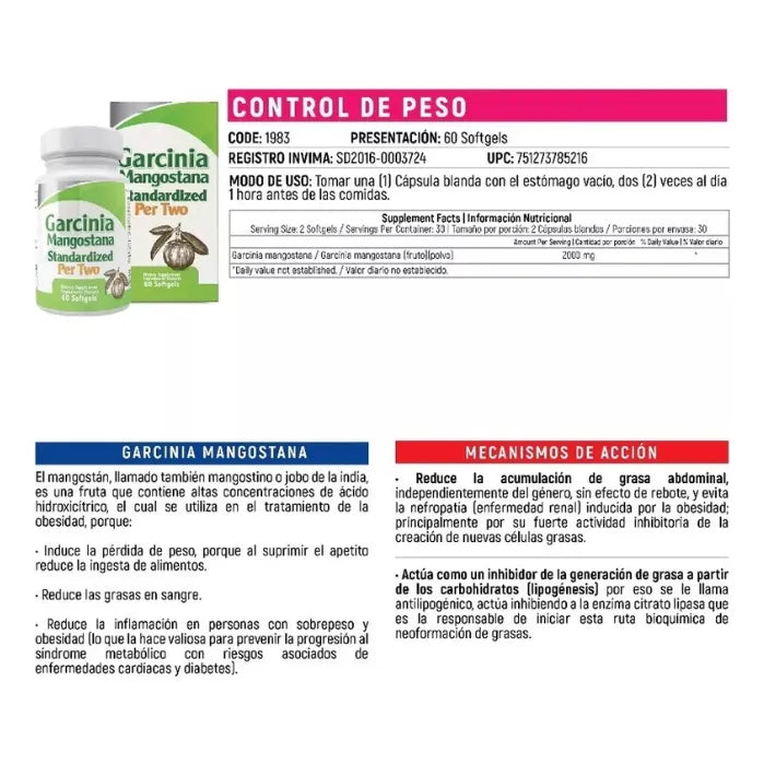 Garcinia Mangostana Garcitrix - Imagen 3