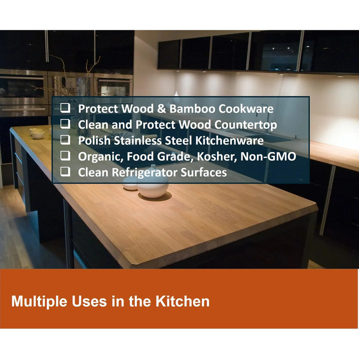 Aceite De Madera Orgánico 240 Ml Grado Alimenticio Para Tabl Nombre Del Diseño Color - Imagen 5