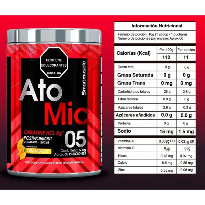 Atomic Smartmuscle 600gr - Imagen 2
