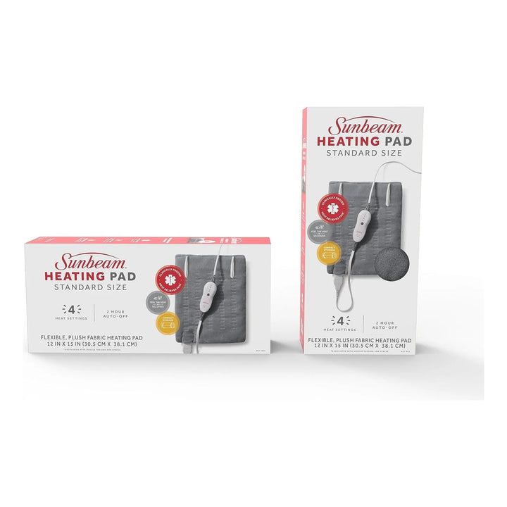 Almohadilla Térmica Estándar Gris Con Almacenamiento Compact - Imagen 2