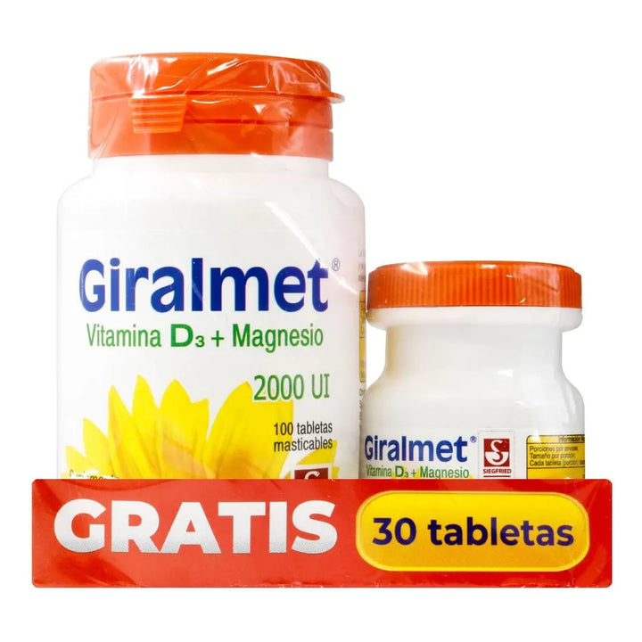 Giralmet 2,000 Ui - Suplemento Vitamina D - Imagen 2