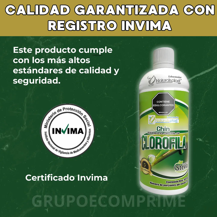 Clorofila Liquida Pura Plus 1 Natural - Imagen 2