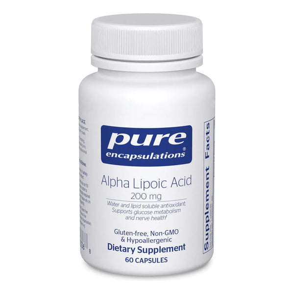 Ácido Alfa Lipoico 200 Mg Apoyo Hepático Y Antioxidante Salu - Imagen 1