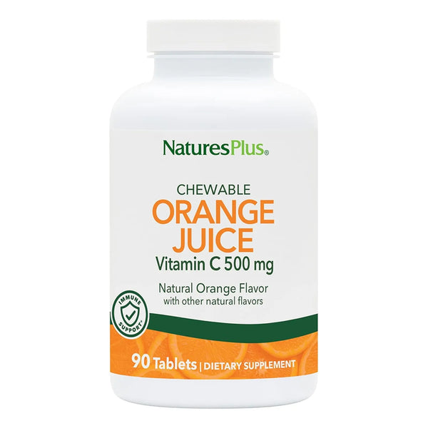 Vitamina C Masticable Sabor Naranja 500 Mg 90 Tabletas Antio - Imagen 1