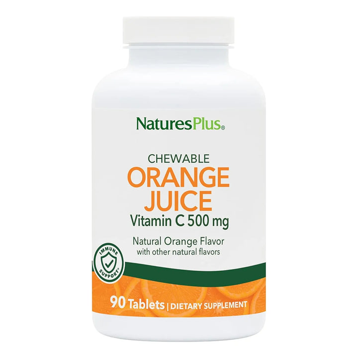 Vitamina C Masticable Sabor Naranja 500 Mg 90 Tabletas Antio - Imagen 1
