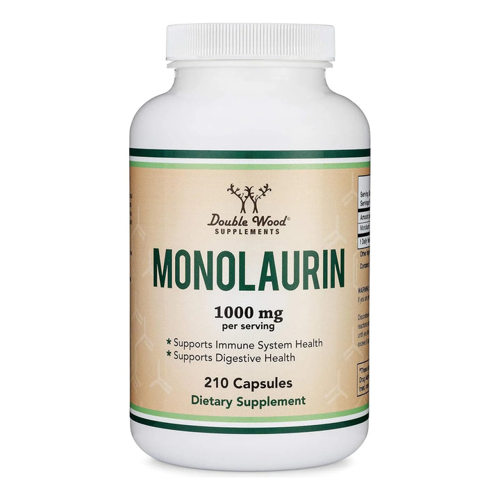 Cápsulas De Monolaurina 1000 Mg 210 Unidades Refuerzo Inmuno - Imagen 5