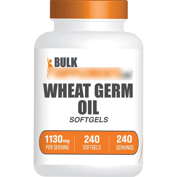Cápsulas Blandas De Aceite De Germen De Trigo 1130 Mg Suplemento Nutricional Libre De Soja