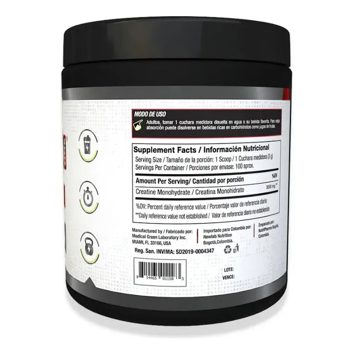 Creatina Monohidratada Vitanas - 100 Servicios Sin Sabor - Imagen 4