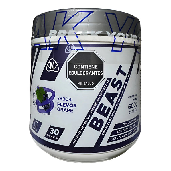 Creatina Hcl Beast 600gr Imn - Imagen 1