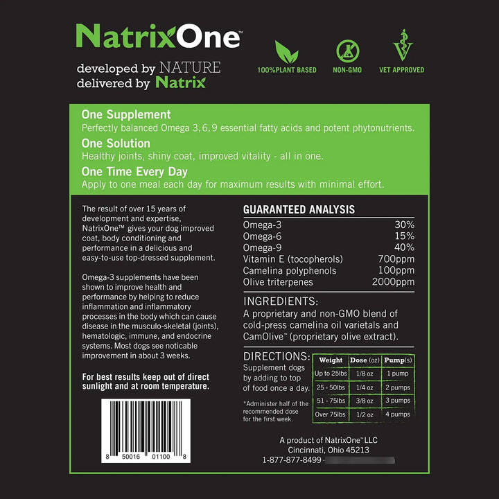 Aceite De Camelina 100% Puro Para Perros 473 Mililitros Con - Imagen 6