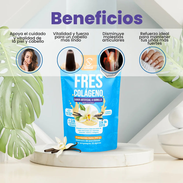 Frescolágeno Vainilla Nutrition Factory 250g - Imagen 2