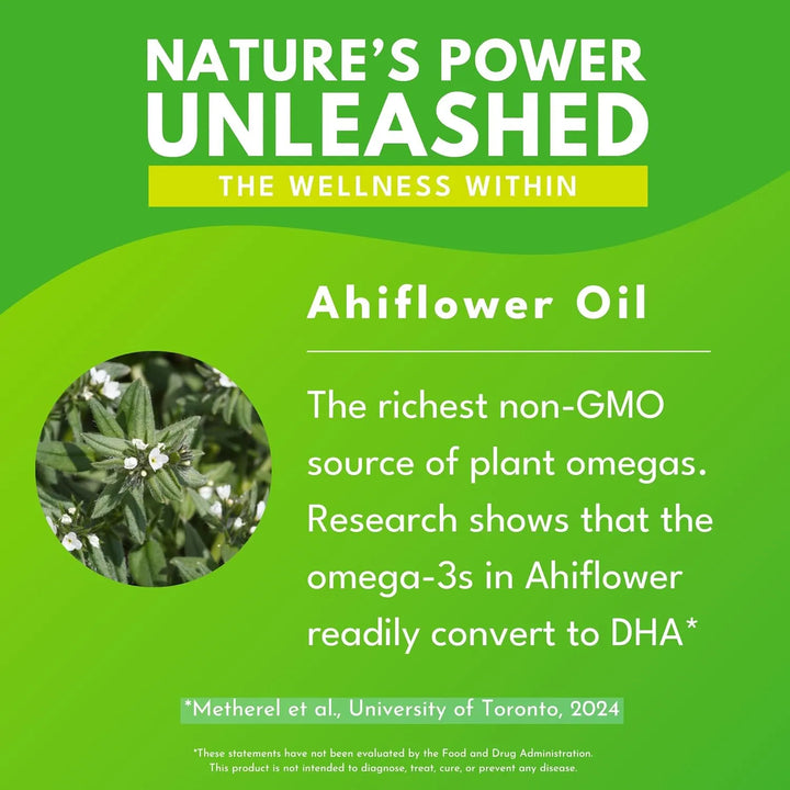 Ácidos Grasos Omega 3-6-9 Aceite De Ahiflor Para Salud Cereb - Imagen 6