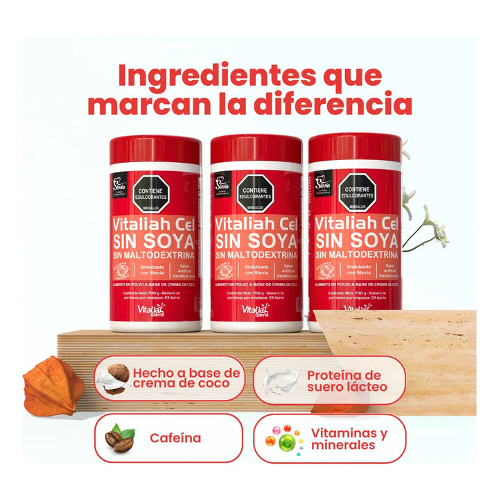 Kit X3 Vitaliah Cel Multivitamínico Con Vitamina C - Imagen 3