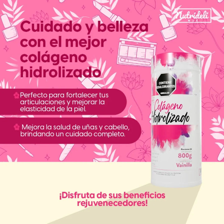 Colágeno Hidrolizado Nutrideli - Imagen 4