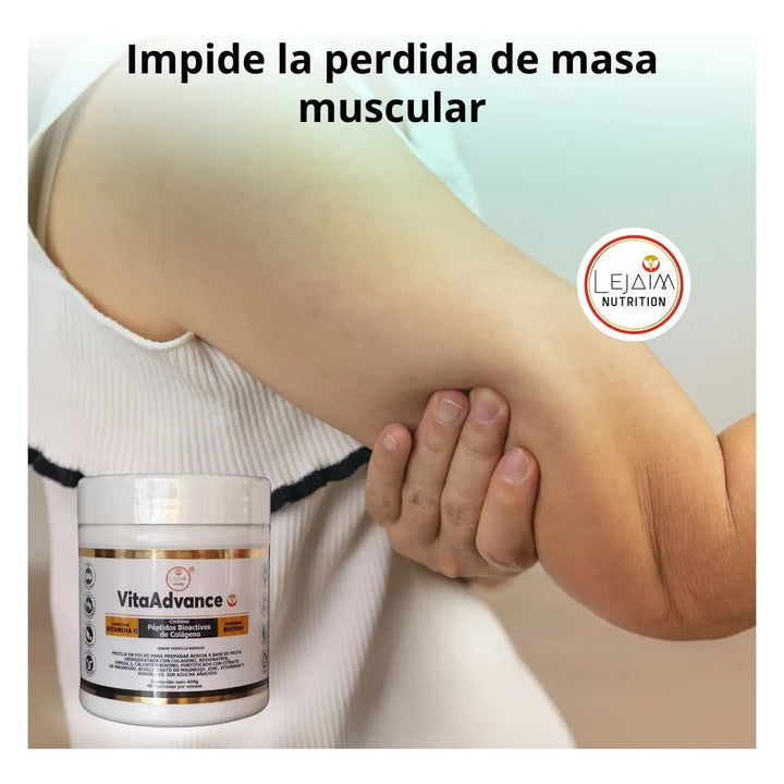 3 Peptidos Colageno Vitaadvance Vainilla - Imagen 8