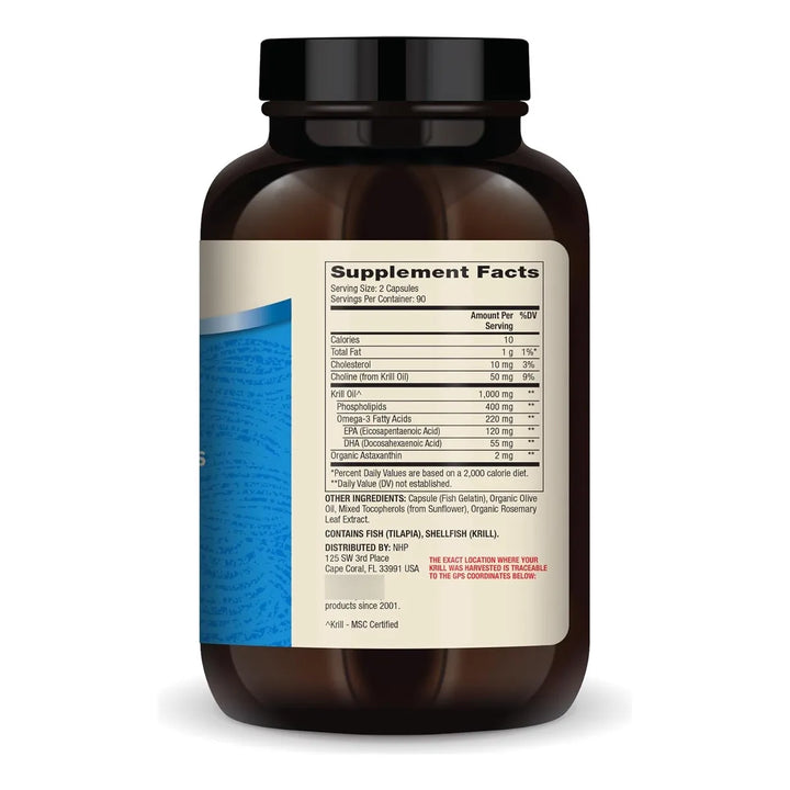 Aceite De Krill Antártico 180 Cápsulas Apoyo Salud Órganos H - Imagen 2