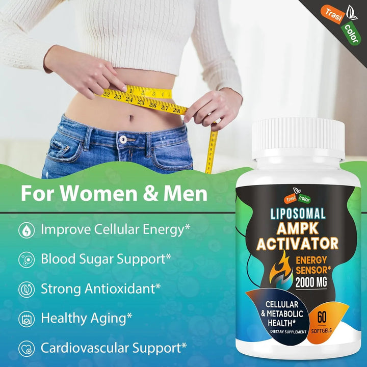 Activador Ampk 2000 Mg Liposomal Alta Absorción Berberina Di - Imagen 5
