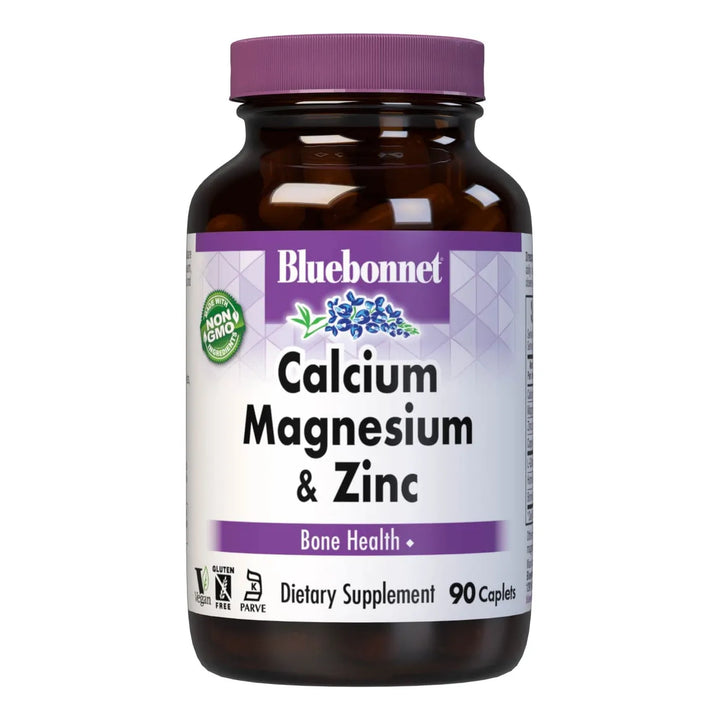 Cápsulas De Calcio Magnesio Y Zinc 90 Unidades Para Huesos Y - Imagen 1