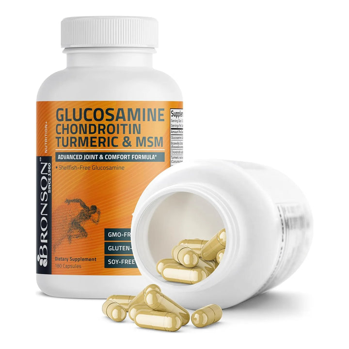 Fórmula Avanzada De Glucosamina Y Condroitina Con Cúrcuma Y - Imagen 6