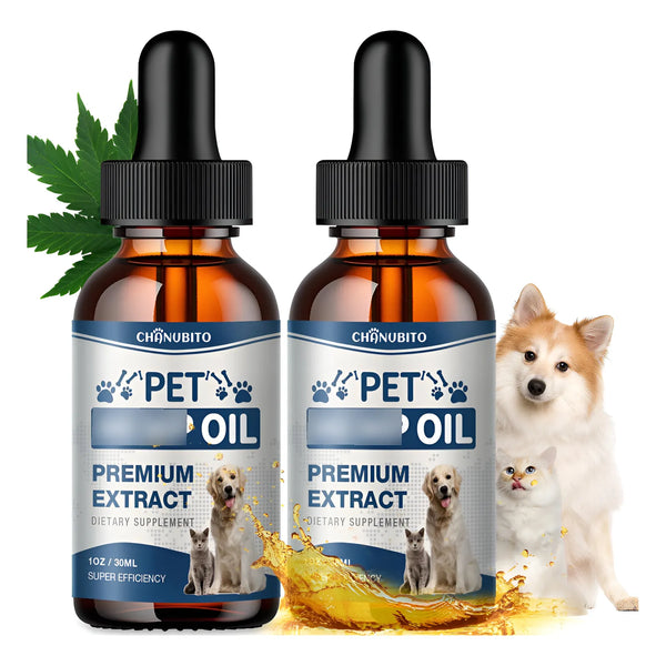 Aceite Natural Para Perros Y Gatos 2 Paquetes Gotas Para Ali - Imagen 1