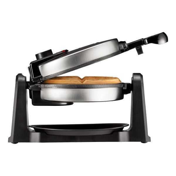 Maquina De Gofres Chefman Giratoria 180° Placas Antiadherentes Temporizador Ajustable Envio Gratis