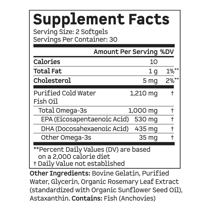 Cápsulas Blandas Omega 3 Dha Epa 1000 Mg Aceite De Pescado 3 - Imagen 7