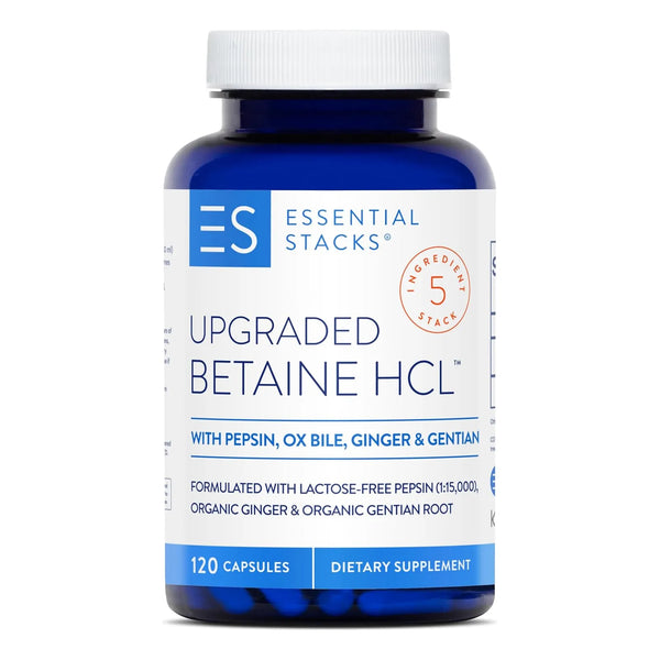 Betaína Hcl Con Pepsina Y Bilis De Buey 120 Cápsulas Digesti - Imagen 1