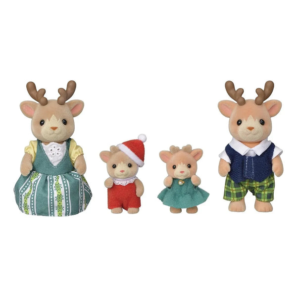 Familia De Renos Ternurines Sylvanian Families Juguete Educativo Y Divertido