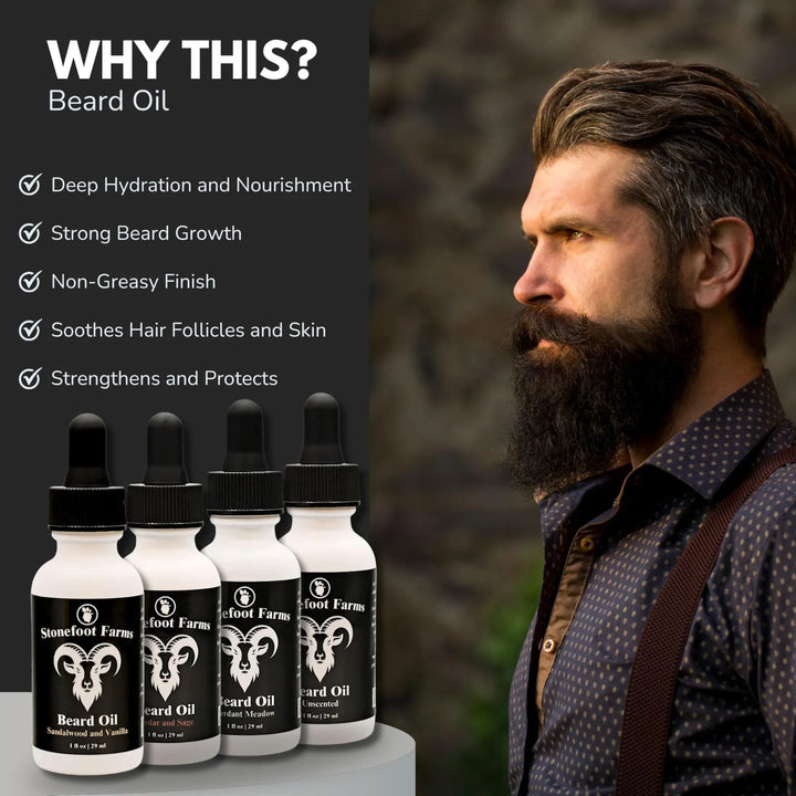 Aceite Para Barba Sándalo Y Vainilla Hidratante Suavizante A Fragancia - Imagen 4