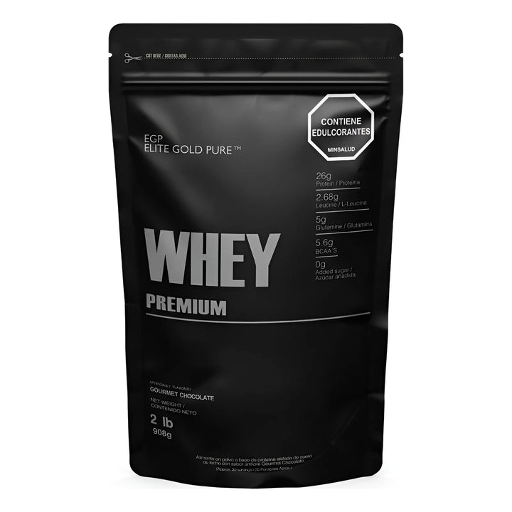 Proteina 100% Whey Premium 2 Libras Egp Elite Gold Pure 2lb Lb Smart Standard Nutrition - Imagen 1