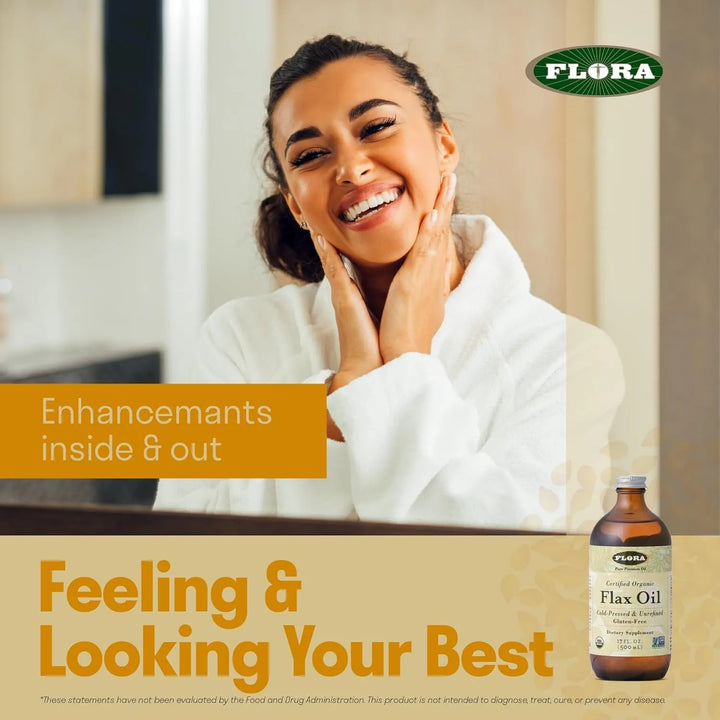 Aceite De Semilla De Lino Orgánico Prensado En Frío Omega 3 - Imagen 7