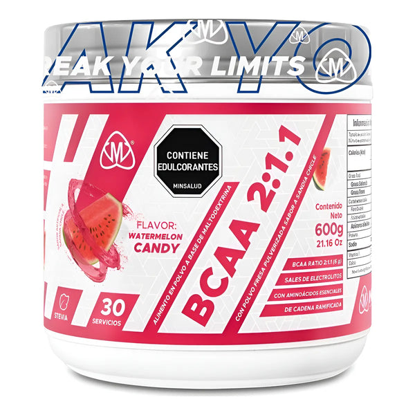Bcaa 211 X 600g Aminoácidos Imn Watermelon Candy - Imagen 1