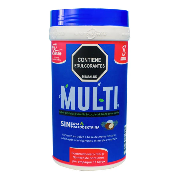 Multivitamínico Vainilla Nutrition Factory D - Imagen 1