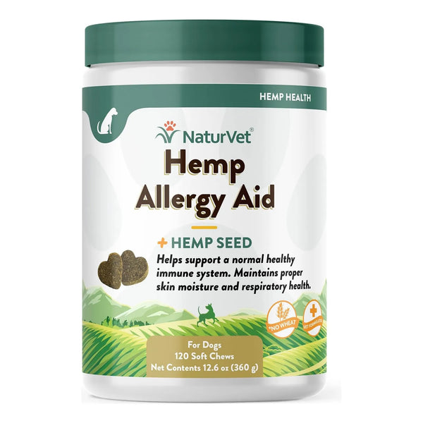 Suplemento Natural Para Alergias Caninas 120 Capsulas Omegas DHA EPA Piel Saludable