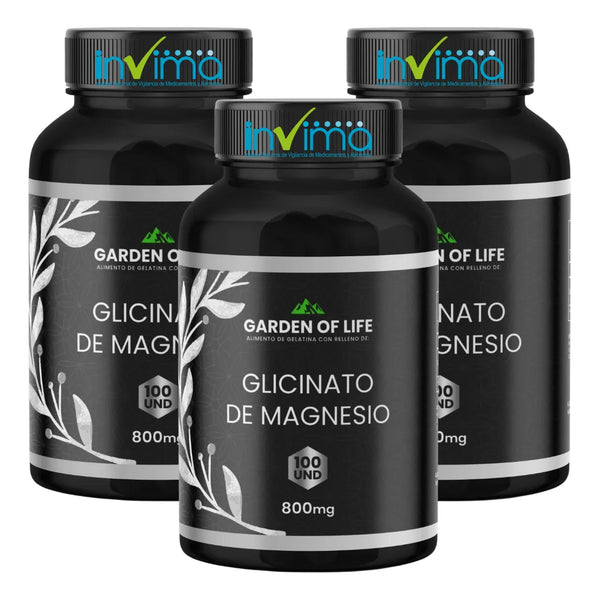3 Glicinato Magnesio Capsulas X300 - Imagen 1