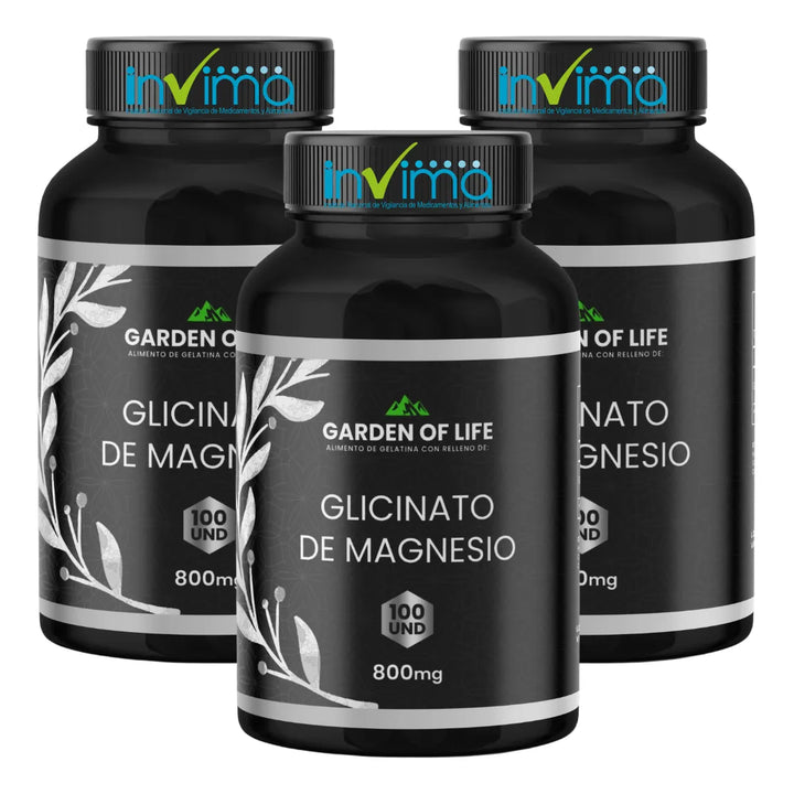 3 Glicinato Magnesio Capsulas X300 - Imagen 1