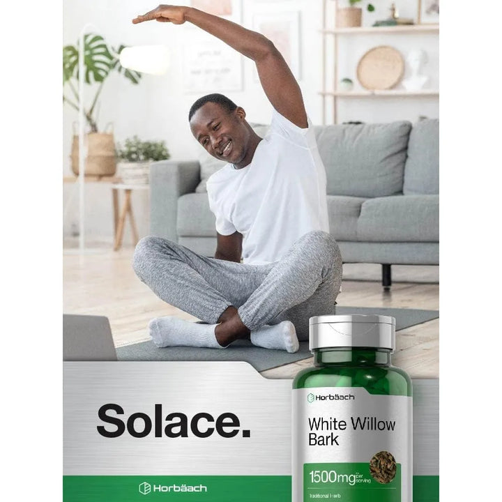 Cápsulas De Corteza De Sauce Blanco 1500 Mg 200 Unidades Máx - Imagen 6