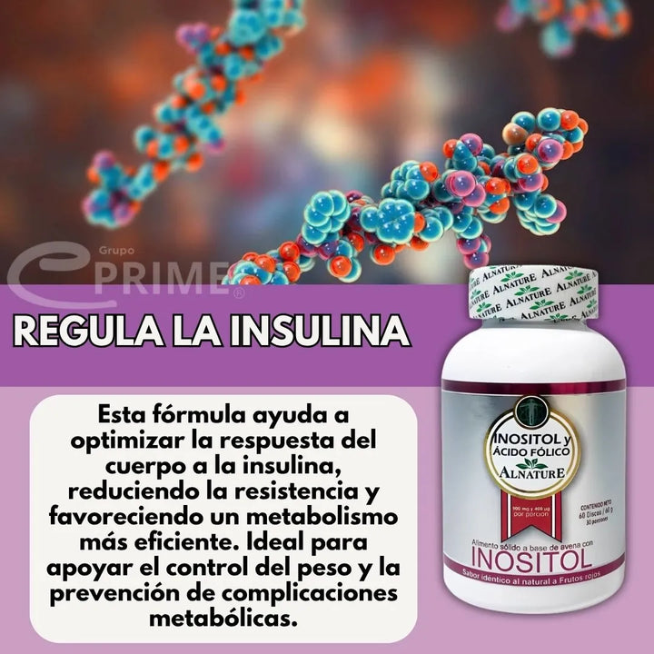 Mio Inositol Myo Acido Folico Natural - Imagen 5