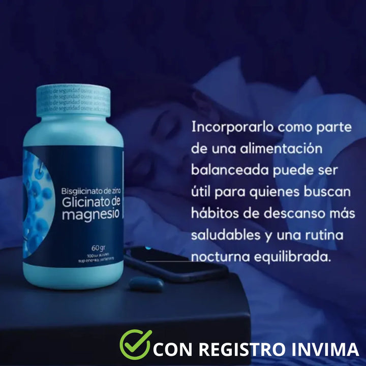 Glicinato De Magnesio Capsulas Alta Absorcion Original N/a - Imagen 3