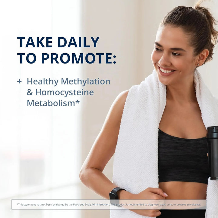 Folate Dfe 1330 Mcg Para Metabolismo Y Metilación De Homocis - Imagen 4